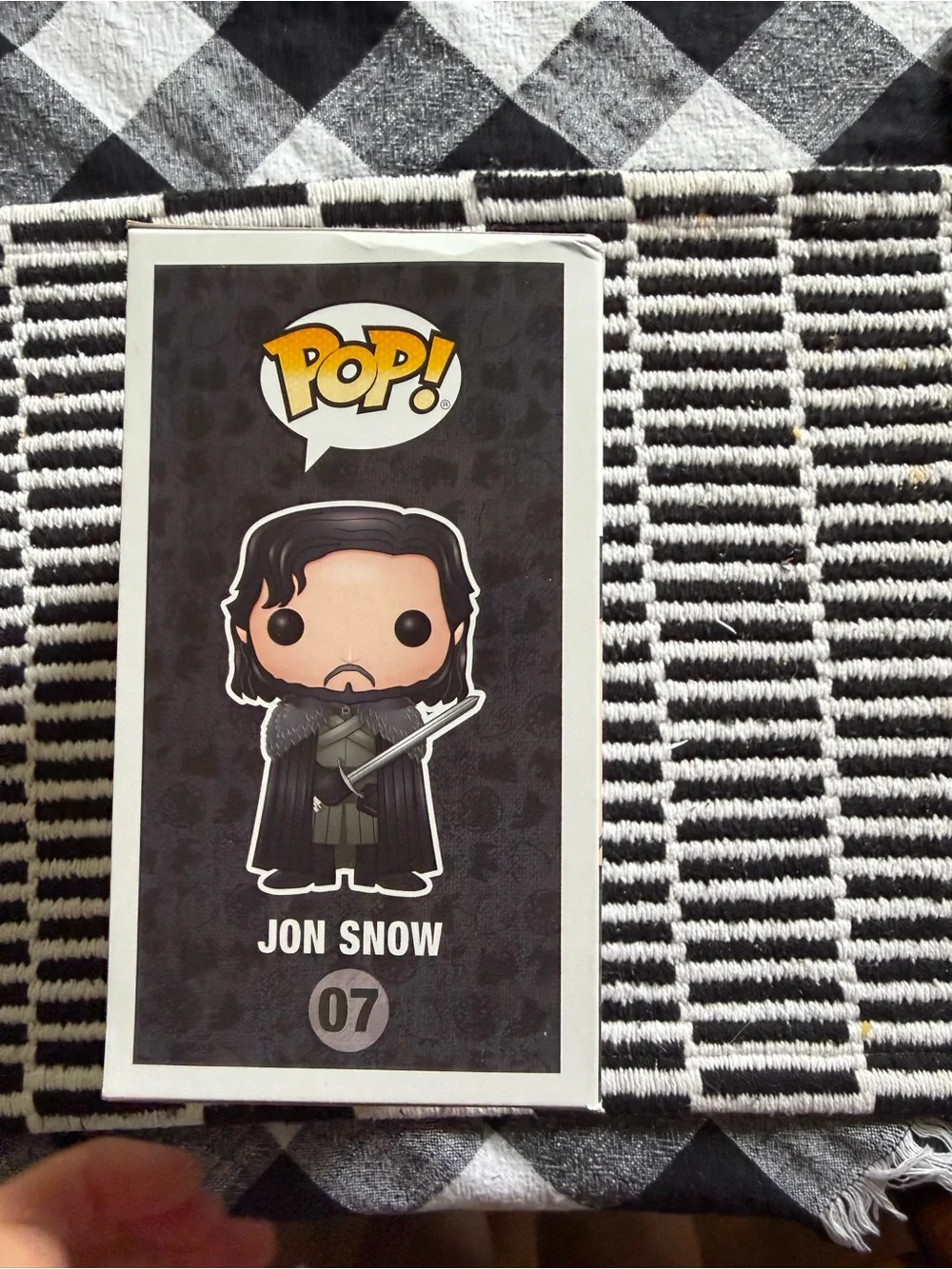 pop Jon Snow Funko Pop! - Black & Brown - Picture 5 of 6